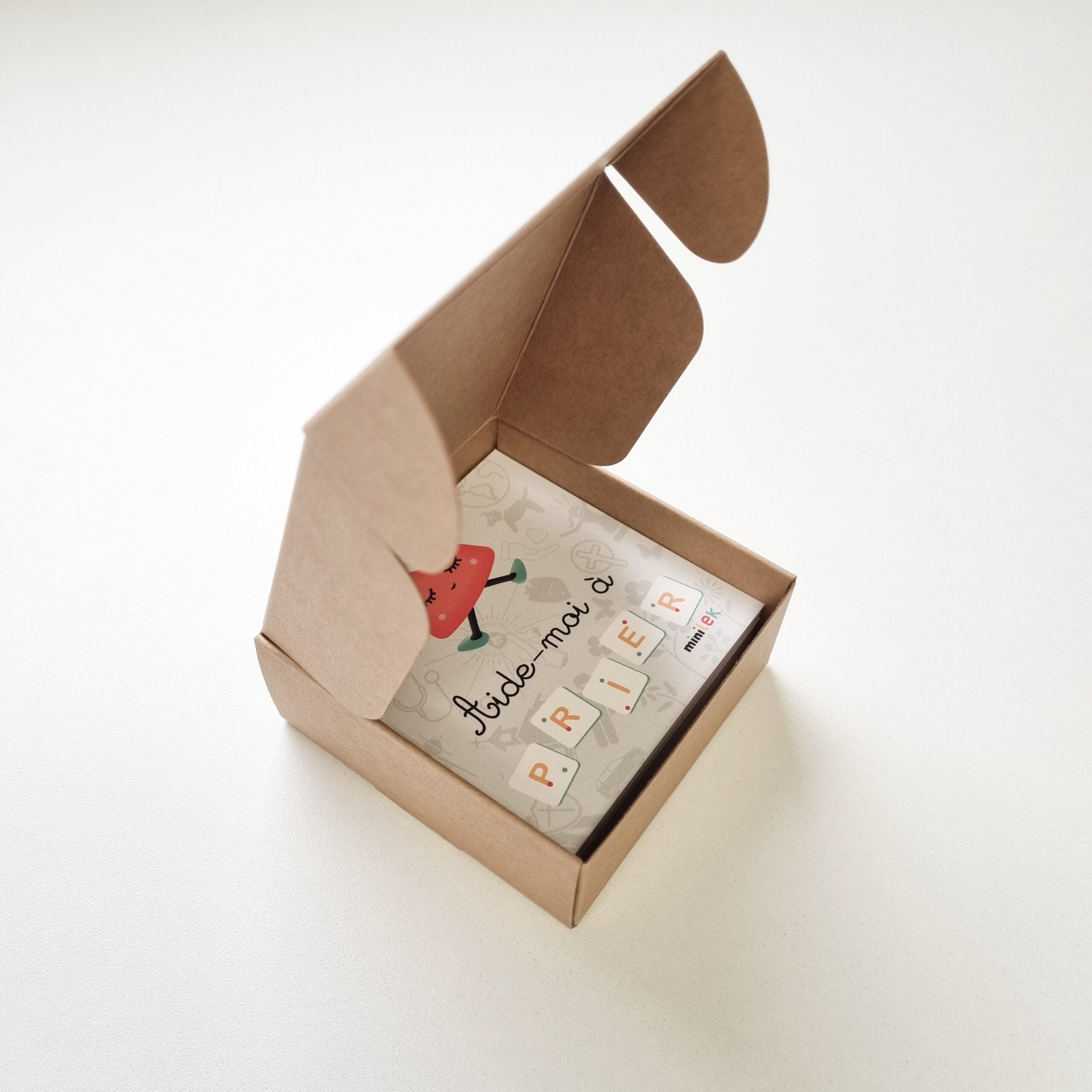 Carte aide moi à prier - Minilek