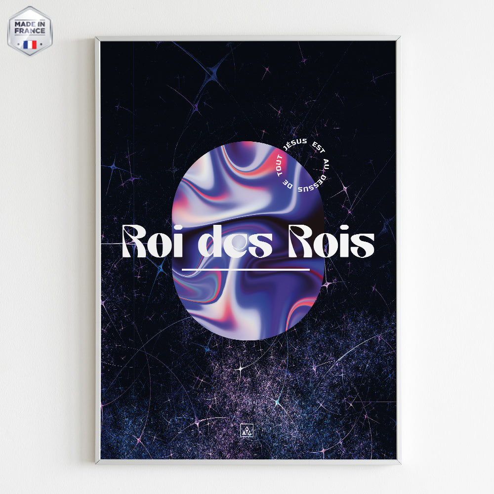 Christian custom poster - Roi des rois