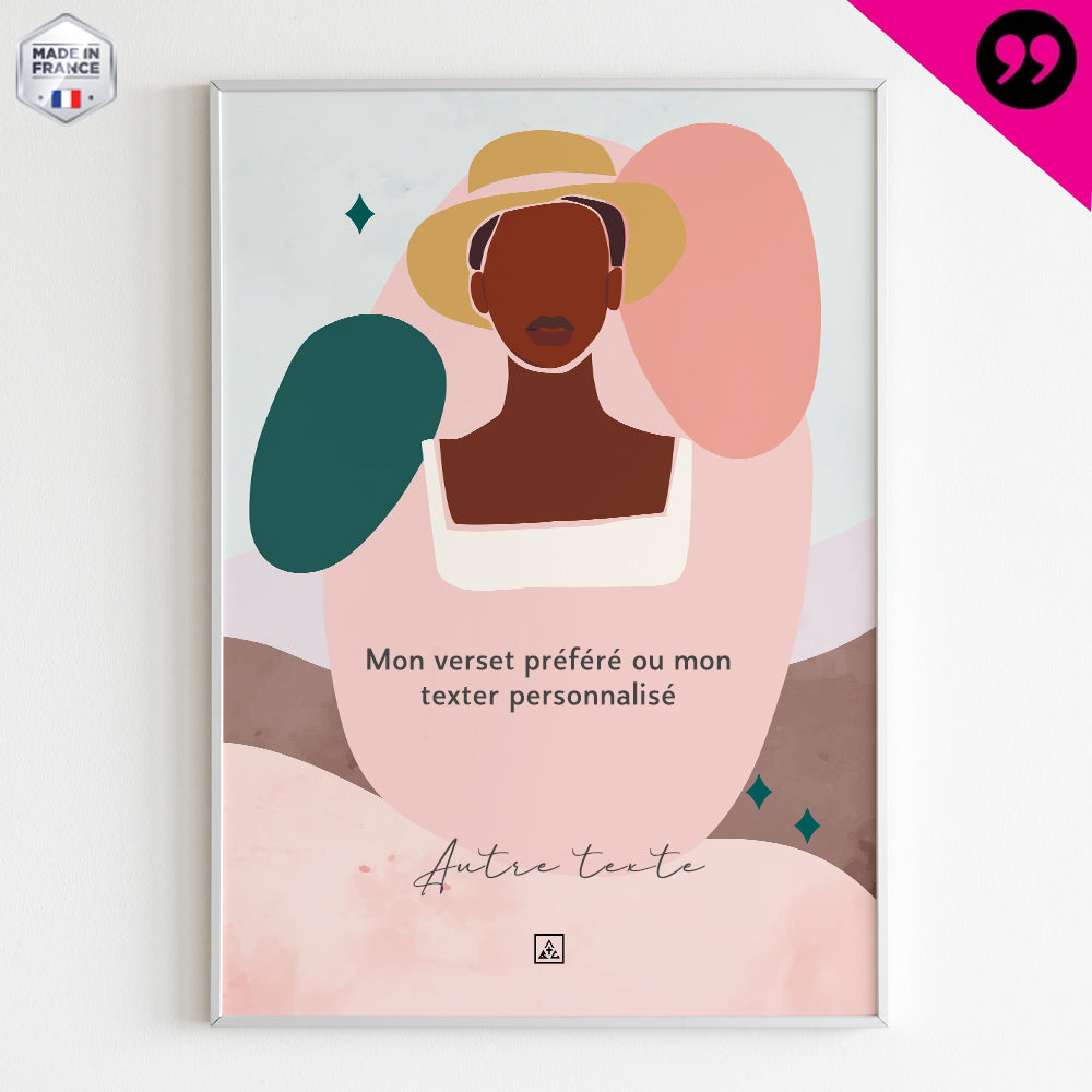 Affiche chrétienne - à personnaliser