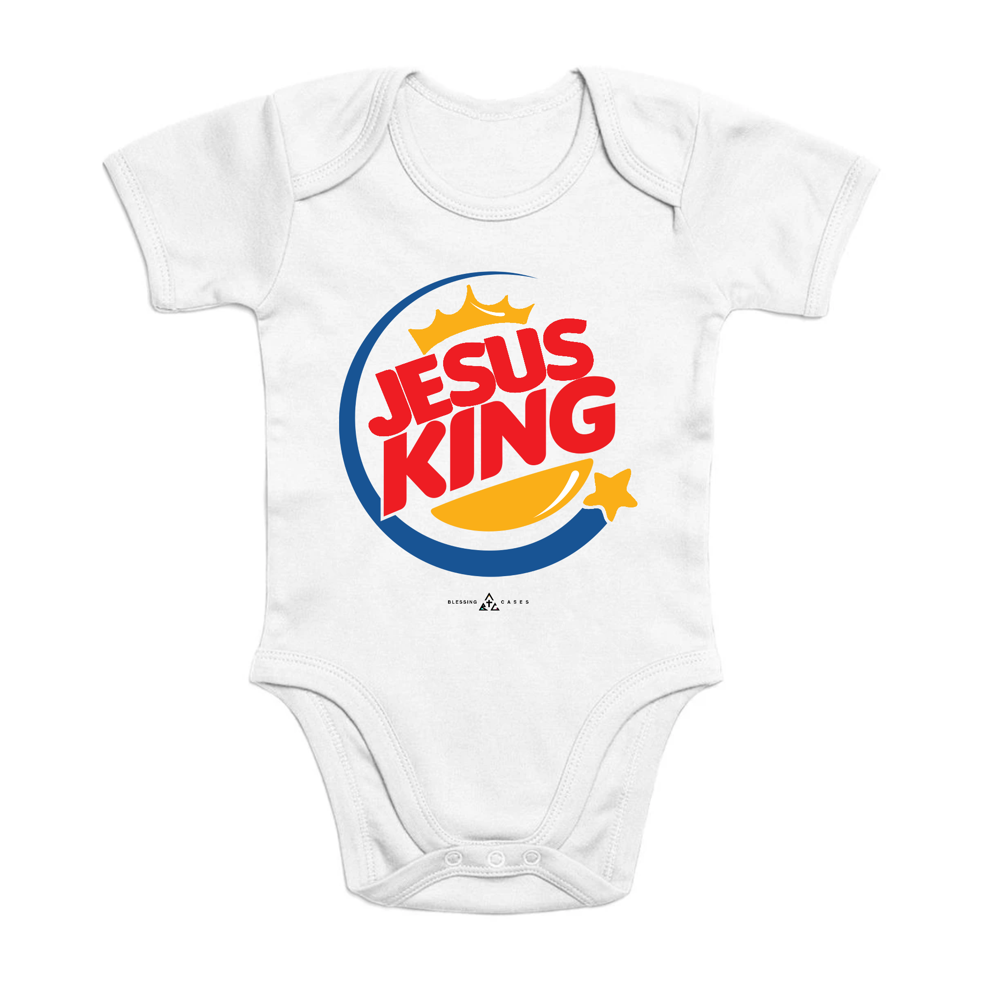 Body bébé Jesus King unisexe 0- 3 mois