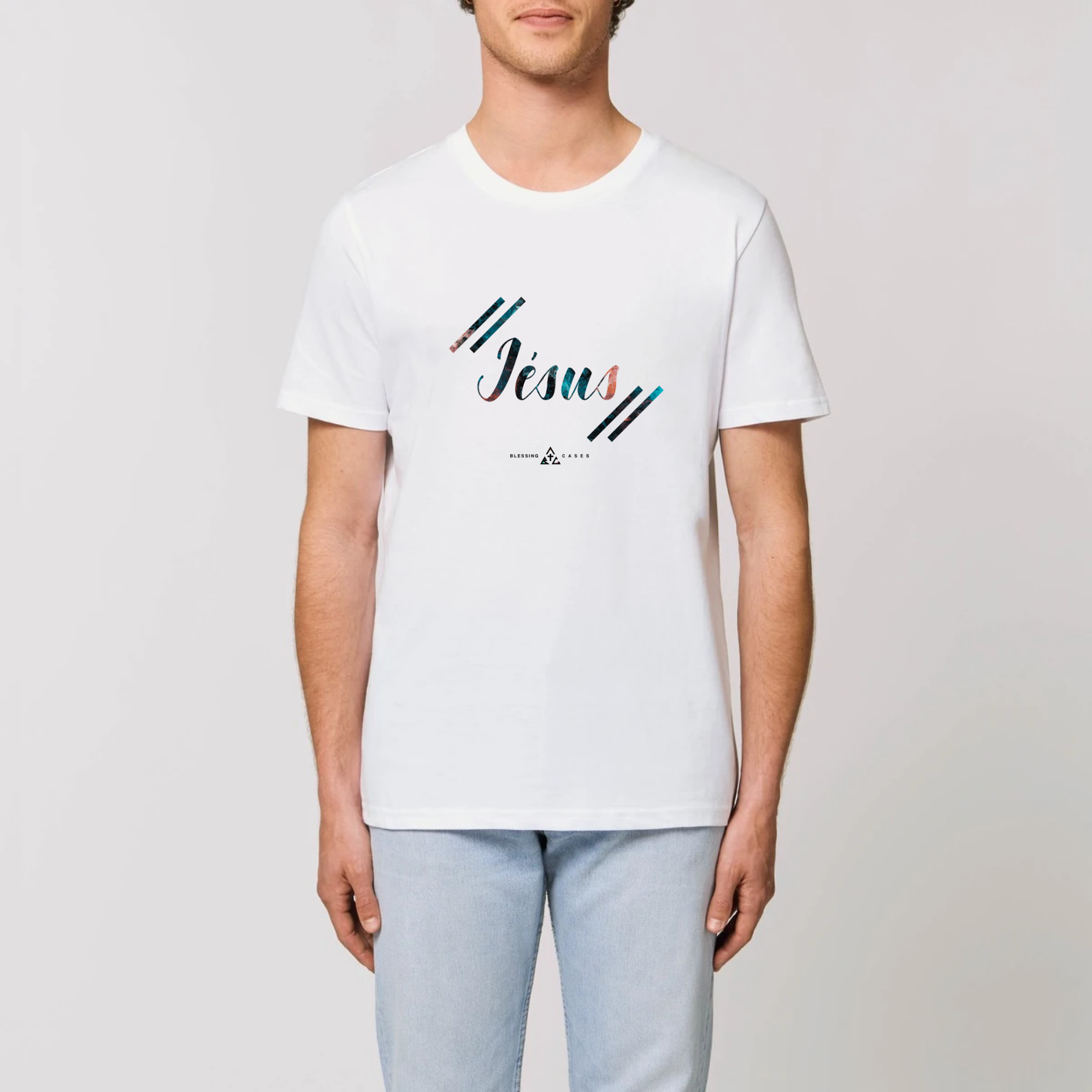 T-shirt In the darkness blanc