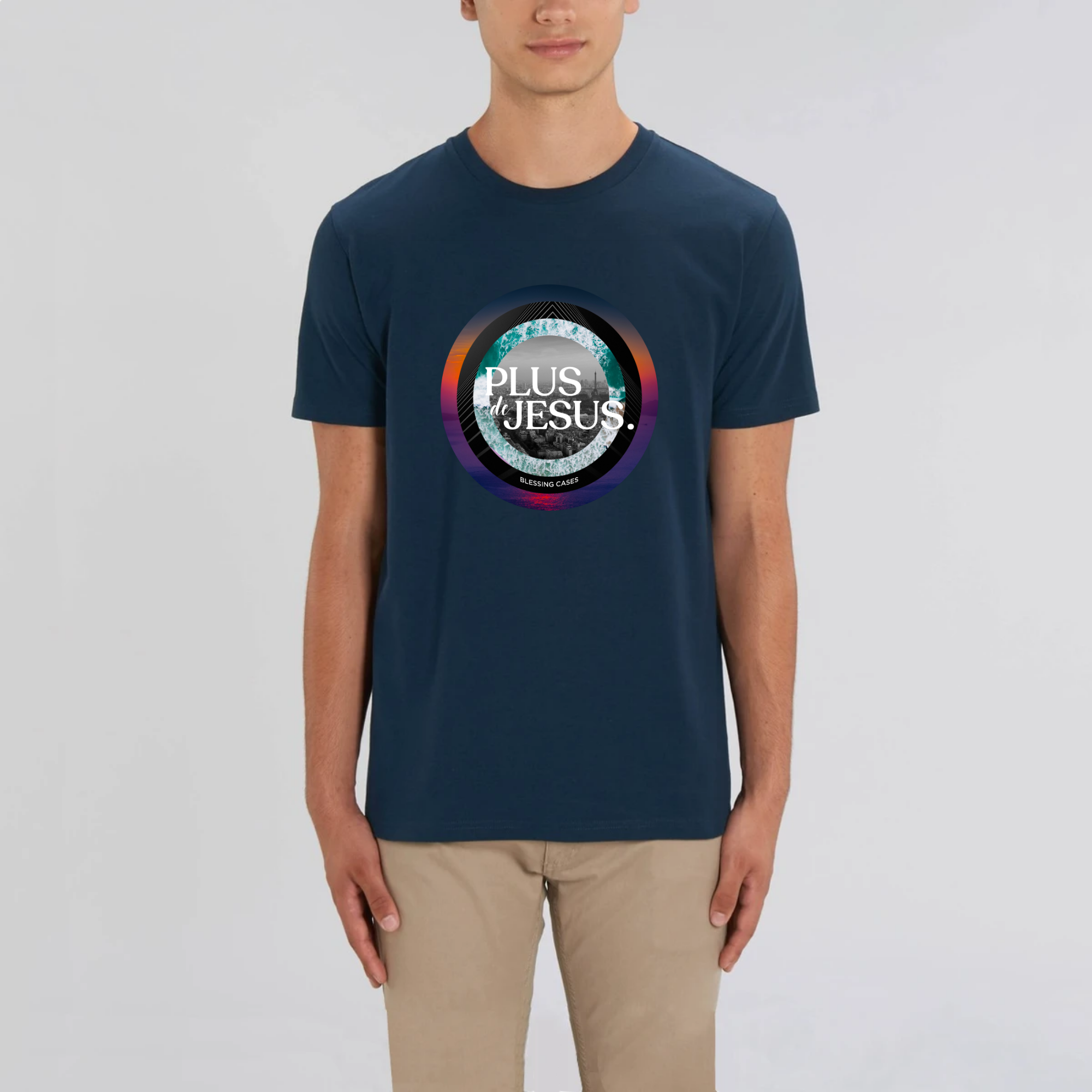 T-shirt chrétien idéal pour les cadeaux et anniversaire.
