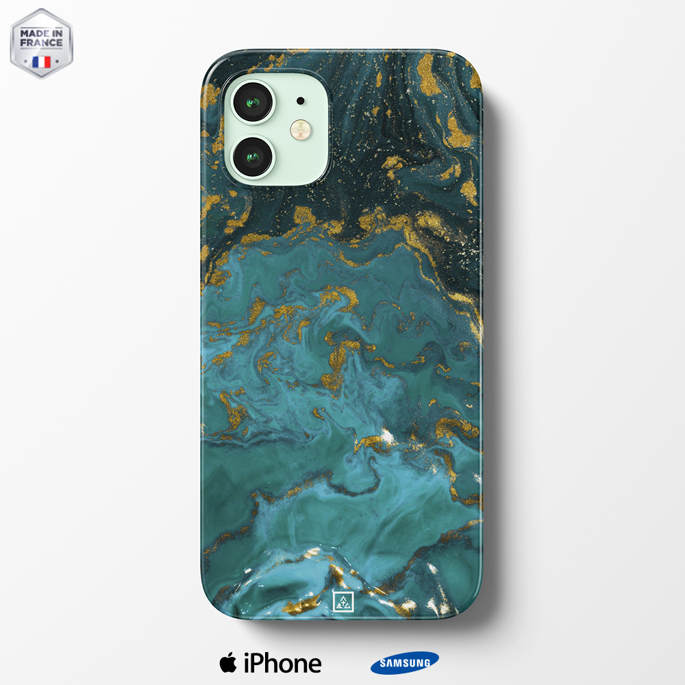 blessing cases coque marbre vert
