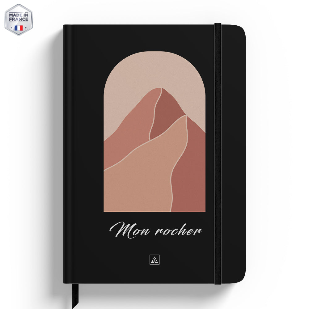 Carnet de note chrétien - Mon rocher 80 pages papier ligné