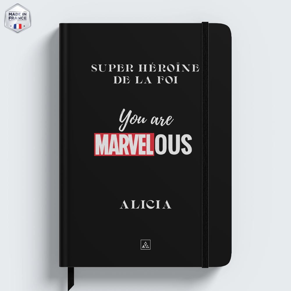carnet de note chrétien you are marvelous