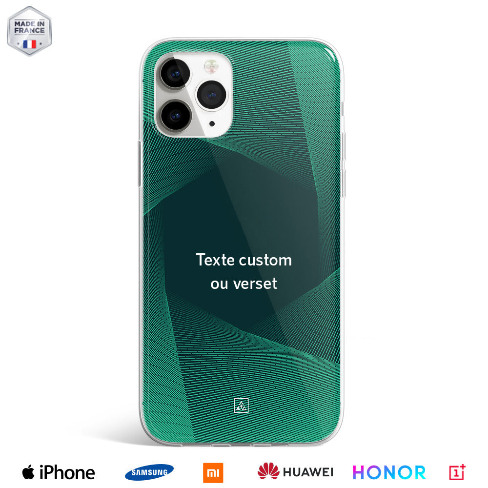 coque-chrétienne-personnalisée-iphone-samsung-huawei-blessing-cases-3D-green-spiral