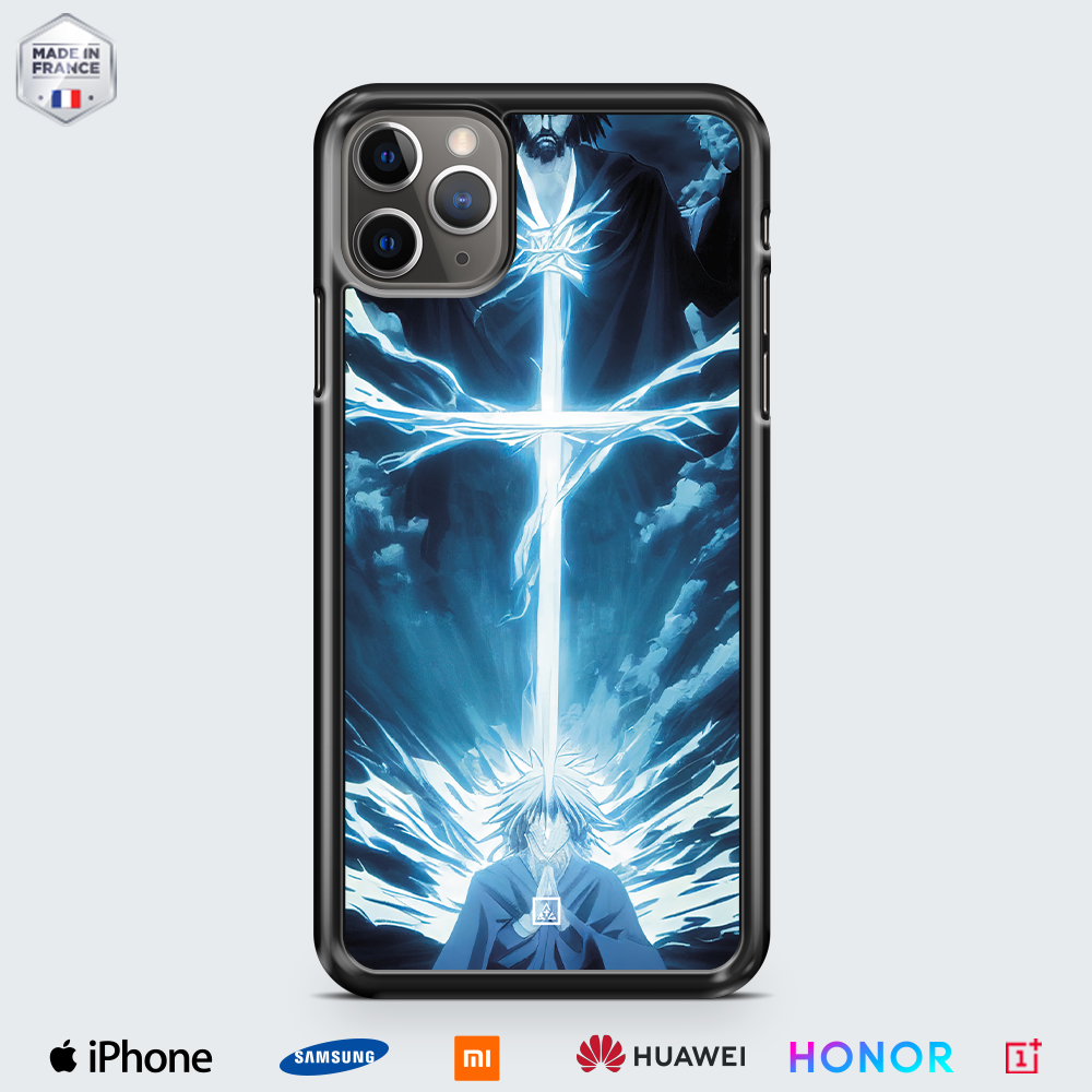 Coque chrétienne animé bankai Blue power