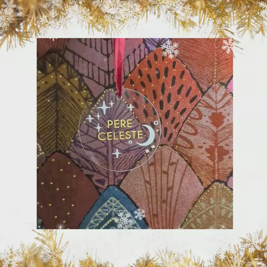 Ornement de Noël chrétien - Père céleste