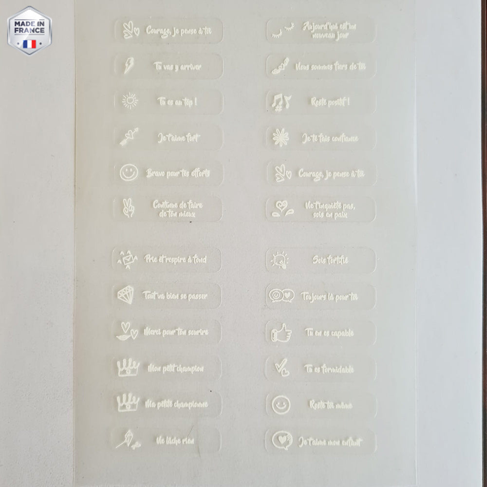 Etiquettes bienveillantes chrétiennes