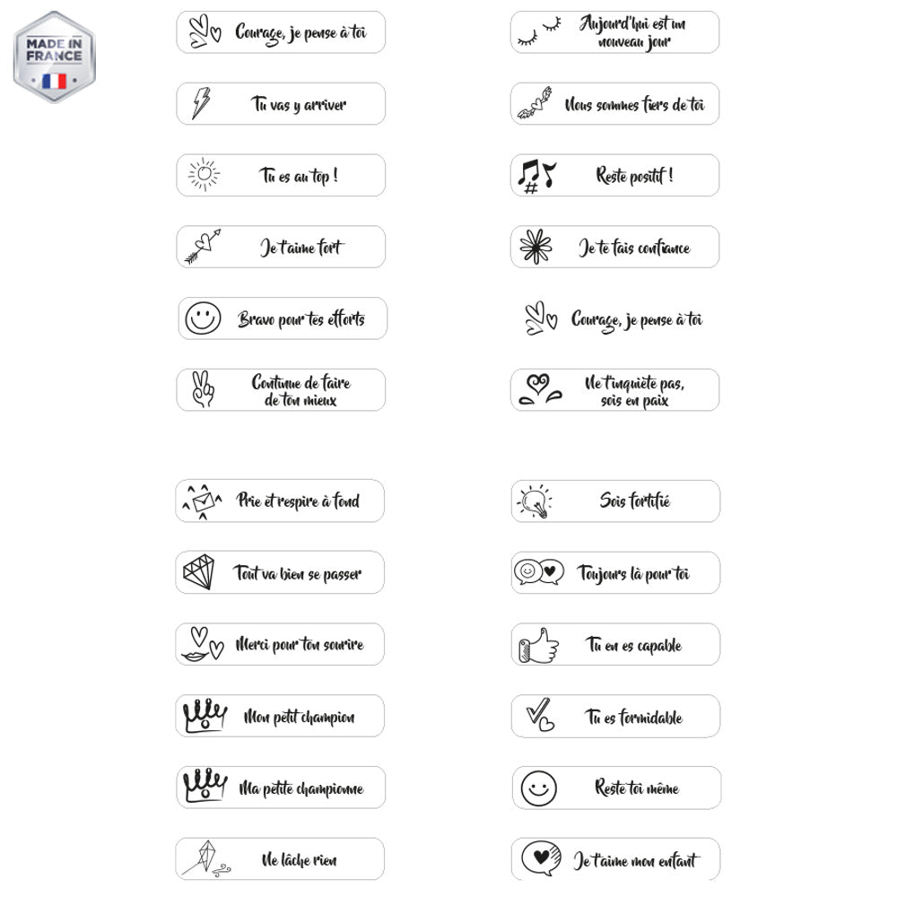 Etiquettes bienveillantes chrétiennes