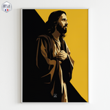 Affiche chrétienne moderne Affiche chrétienne - Faithful Christ 3