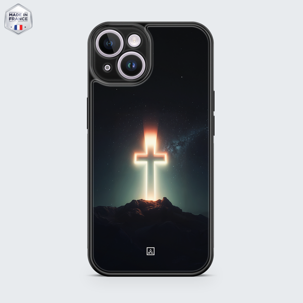 Coque chrétienne Bright cross 1