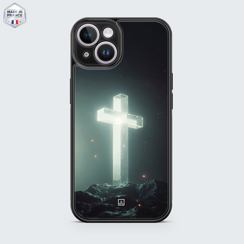 Coque chrétienne Bright cross 2