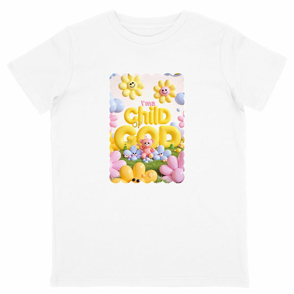 T-shirt chrétien enfant : I'm a child of God 3