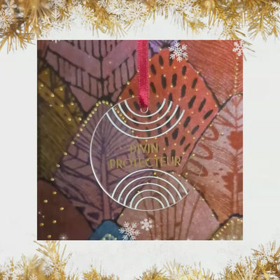 Ornement de Noël chrétien - Divin protecteur blessing cases