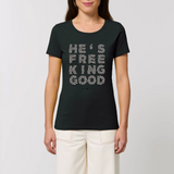 T-shirt femme Free King Good blessingcases  noir