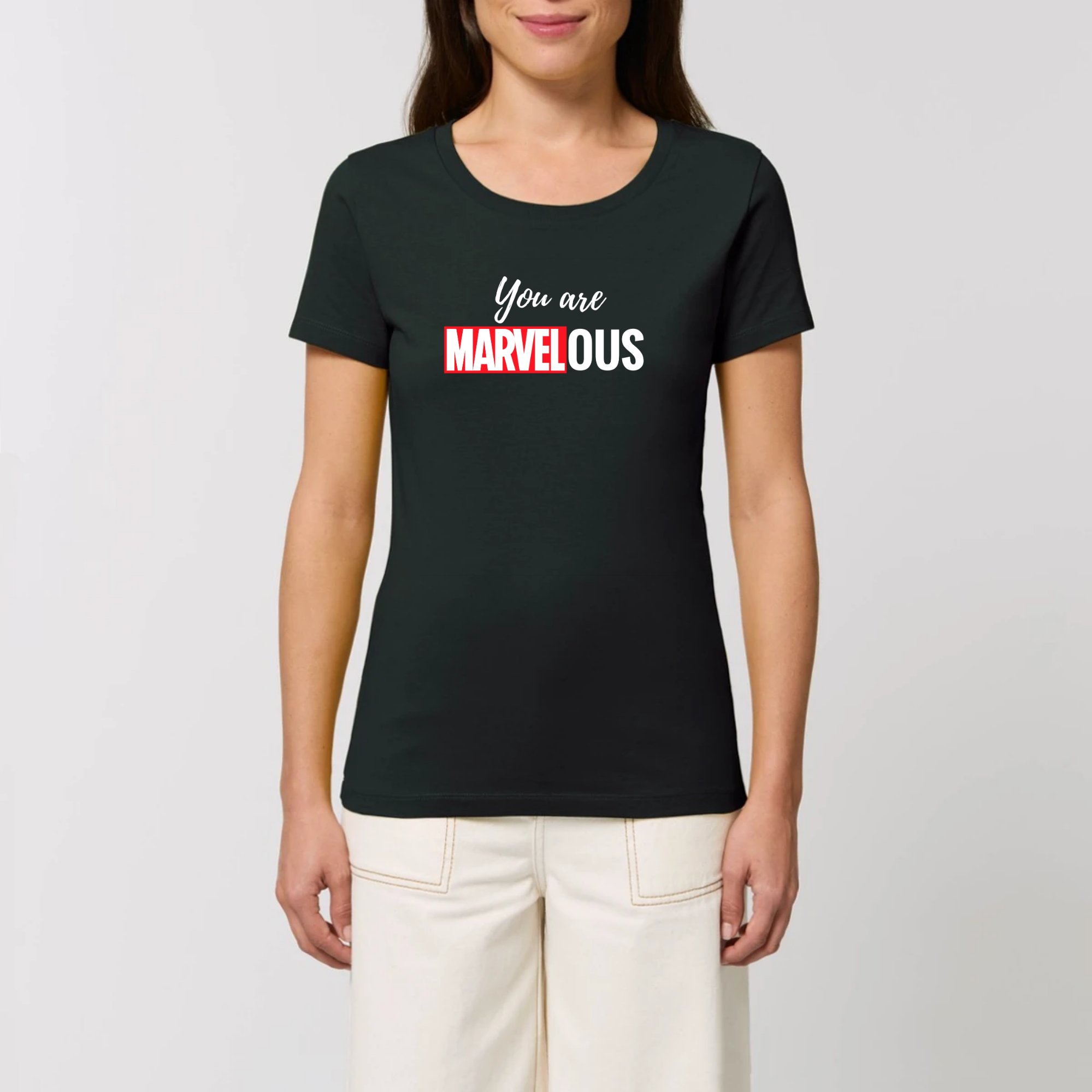T-shirt chrétien pour femme Marvelous