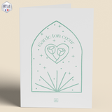 Pack de 3 cartes chrétiennes - Garde ton coeur mint