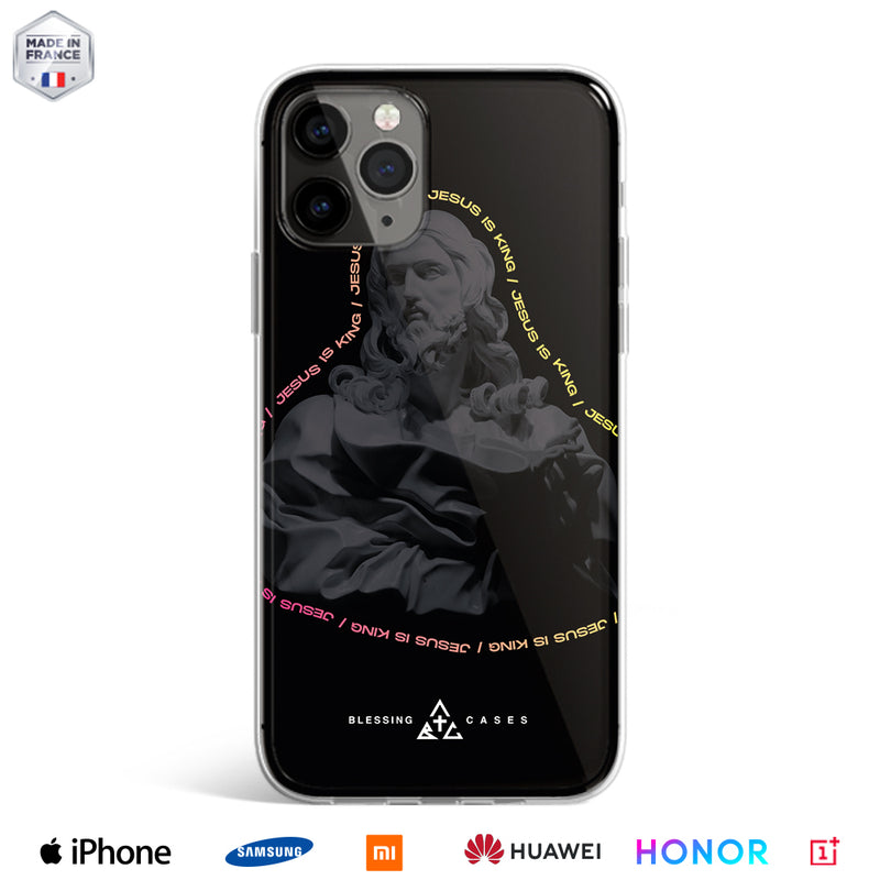coque-chrétienne-jesus-is-king-2D-TPU-blessingcases